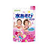 Moony游泳纸尿裤 女宝宝 M碼 3枚