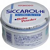 日本和光堂．和光堂SiCCAROL・Hi嬰兒爽身粉160g  K10