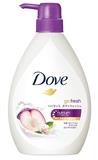 多芬Dove李子櫻花香滋潤保濕沐浴露紫色520g