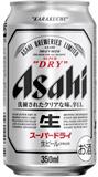 朝日super DRY超爽生啤酒350ml