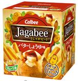 卡樂比Jagabee薯條（黃油醬油味）90g  5袋入