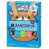 和光堂加鈣鐵強化餅乾 AO7   1條*8袋