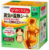 花王蒸汽肩頸腰椎溫熱貼16枚