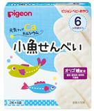 貝親高鈣寡糖小魚仙貝2枚*6袋