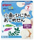 貝親高鈣小魚和海藻米餅7g*2袋