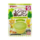 貝親 微波爐蒸糕粉（菠菜油菜味）2個入（9個月寶寶開始食用）