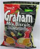 宝製菓Graham Mix Biscuit 格雷姆混合夾心餅乾300g（12小包）
