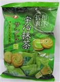 宝製菓 宇治綠茶夾心餅乾210g