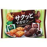 カバヤ食品 カレーム サクッとマカロン アーモンド&カカオ 24枚