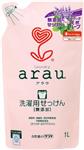 Saraya arau植物性除臭洗衣液（含薰衣草成分）1L補充裝