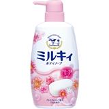 COW BRAND牛乳石鹸 優雅花香味沐浴露 按壓式550ML