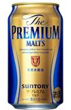 三得利 The PREMIUM MALT`S天然水釀造優質麥芽生啤酒350ml