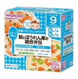 WAKODO 和光堂．R49鮭魚菠菜雜燴便當80gX2包