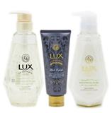 LUX力士純植物精華無硅洗護頭髮套裝(450g洗+450g护+100g膜）