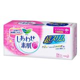花王Laurier F幸福素肌超薄 普通日用 有翼24片入