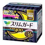 花王Laurier  超薄防漏 特多量夜用 40cm有翼11片入