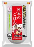 日本的米飯，新瀉縣產“越光”米飯120gX4