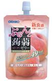 ORIHIRO立喜乐蒟蒻吸吸啫喱 桃子味130g