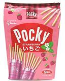 POCKY百力滋 草莓奶油餅乾 袋裝 9包入119g