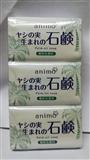 Animo嬡妮萌椰子香皂3個裝80gX3（250g）