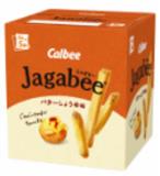 Calbee Jagabee 牛油醬油味薯條80g盒裝80g (16g×5)