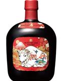 三得利SUNTORY OLD威士忌牛貼標 丑年 干支43% 700ml