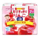 日本和光堂8种蔬菜汁+铁（苹果味）7个月起 婴幼儿可饮用125ml X3支