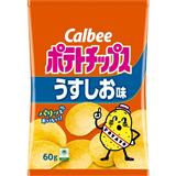 日本Calbee 鬆脆薯片 淡鹽味 袋裝 50g