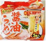 日本山本製粉 怀旧酱油拉面 5包入 89ｇ*5