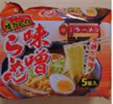 日本山本製粉 怀旧味噌拉面5包入 90ｇ*5