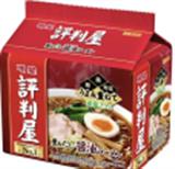 日本明星 評判屋　酱油拉面 5包入 430g