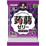 日本蒟蒻工房 蒟蒻啫喱 葡萄味 6个入