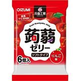 日本蒟蒻工房 蒟蒻啫喱 苹果味 6个入