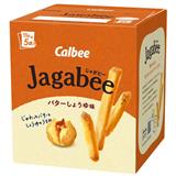 日本Calbee Jagabee 牛油醬油味薯條80g盒裝80g (16g×5)