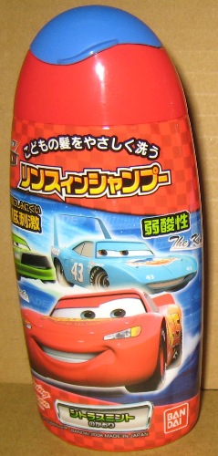 株式會社 萬代.汽車總動員兒童二合一洗髮精
